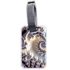 Fractal Art Design Fantasy 3d Luggage Tags (two Sides) by Celenk