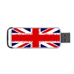 Union Jack London Flag Uk Portable Usb Flash (one Side) by Celenk
