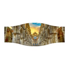 Abbey Ruin Architecture Medieval Stretchable Headband by Celenk
