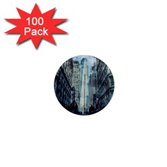 Storm Damage Disaster Weather 1  Mini Magnets (100 Pack)  by Celenk