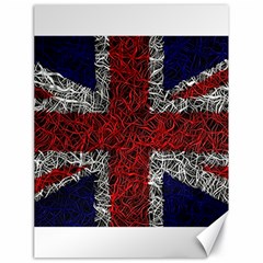 Union Jack Flag Uk Patriotic Canvas 18  X 24   by Celenk