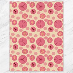 Cream Retro Dots Canvas 18  X 24   by snowwhitegirl