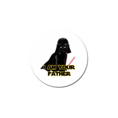 Darth Vader Cat Golf Ball Marker (4 Pack) by Valentinaart