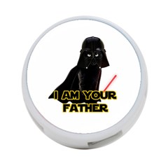 Darth Vader Cat 4-port Usb Hub (two Sides)  by Valentinaart