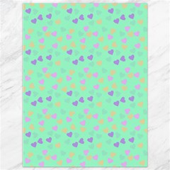 Minty Hearts Canvas 36  X 48   by snowwhitegirl