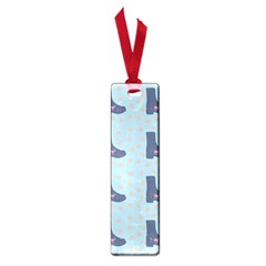Deer Boots Teal Blue Small Book Marks by snowwhitegirl