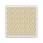 Green Brown Eggs Memory Card Reader (Square)  Front