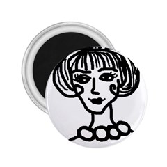 20s Girl 2 25  Magnets by snowwhitegirl