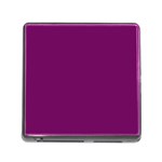 Magenta Ish Purple Memory Card Reader (Square) Front