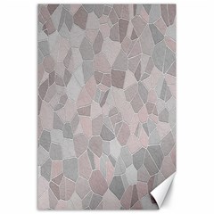 Pattern Mosaic Form Geometric Canvas 24  X 36  by Nexatart