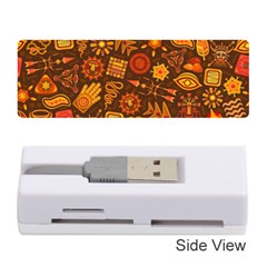 Pattern Background Ethnic Tribal Memory Card Reader (stick)  by Nexatart