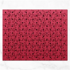 Watermelon Minimal Pattern Rectangular Jigsaw Puzzl by jumpercat