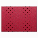 Watermelon Minimal Pattern Large Glasses Cloth (2-Side) Front