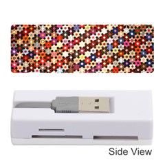 Mosaic Pattern Quilt Pattern Memory Card Reader (stick) by paulaoliveiradesign