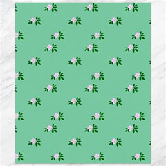 Pink Flowers Green Big Canvas 20  X 24   by snowwhitegirl