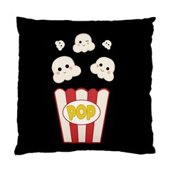Cute Kawaii Popcorn Standard Cushion Case (two Sides) by Valentinaart
