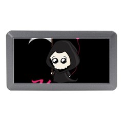 Cute Grim Reaper Memory Card Reader (mini) by Valentinaart