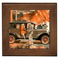 Car Automobile Transport Passenger Framed Tiles by Nexatart