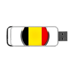 Belgium Flag Country Brussels Portable Usb Flash (two Sides) by Nexatart