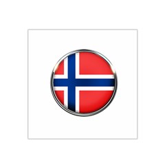 Norway Country Nation Blue Symbol Satin Bandana Scarf by Nexatart