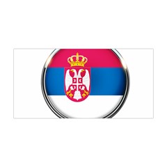 Serbia Flag Icon Europe National Yoga Headband by Nexatart