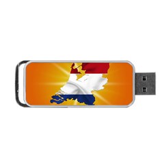 Holland Country Nation Netherlands Flag Portable Usb Flash (two Sides) by Nexatart