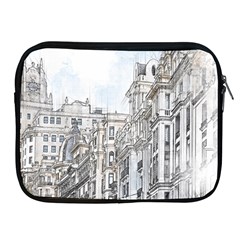 Architecture Building Design Apple Ipad 2/3/4 Zipper Cases by Nexatart