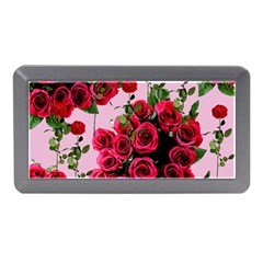 Roses Pink Memory Card Reader (mini) by snowwhitegirl