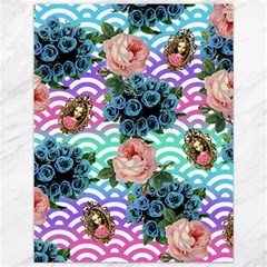 Floral Waves Canvas 12  X 16   by snowwhitegirl