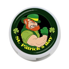 St  Patricks Day 4-port Usb Hub (one Side) by Valentinaart