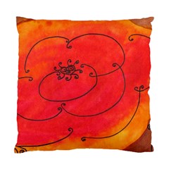 Flower Standard Cushion Case (two Sides) by snowwhitegirl