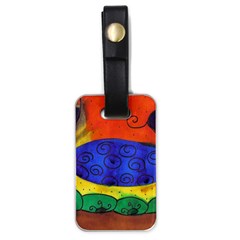 Face Luggage Tags (one Side)  by snowwhitegirl