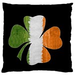 Irish Clover Large Flano Cushion Case (Two Sides) Back