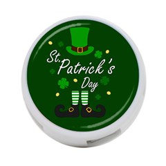 St Patricks Leprechaun 4-port Usb Hub (one Side) by Valentinaart