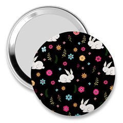 Easter Bunny  3  Handbag Mirrors by Valentinaart