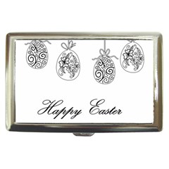 Easter Eggs Cigarette Money Cases by Valentinaart