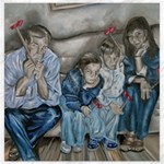 The Nobodies Canvas 12  x 12   11.4 x11.56  Canvas - 1