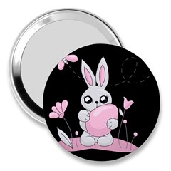 Easter Bunny  3  Handbag Mirrors by Valentinaart