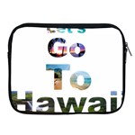 Hawaii Apple iPad 2/3/4 Zipper Cases Front