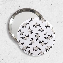 Birds Pattern Photo Collage 2 25  Handbag Mirrors by dflcprints