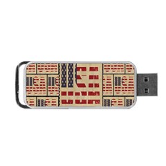 Usa Portable Usb Flash (one Side) by ArtworkByPatrick
