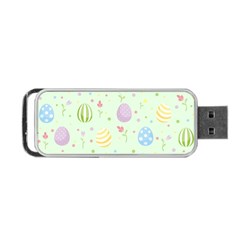 Easter Pattern Portable Usb Flash (one Side) by Valentinaart
