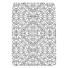 Black And White Ethnic Geometric Pattern Flap Covers (s)  by dflcprints