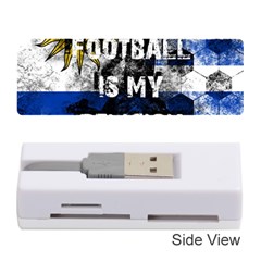 Football Is My Religion Memory Card Reader (stick)  by Valentinaart