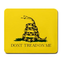 Gadsden Flag Don t Tread On Me Large Mousepads by snek