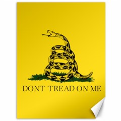 Gadsden Flag Don t Tread On Me Canvas 36  X 48   by snek