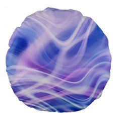 Abstract Graphic Design Background Large 18  Premium Round Cushions by Sapixe