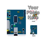 Amphisbaena Two Platform Dtn Node Vector File Playing Cards 54 (Mini)  Front - SpadeA