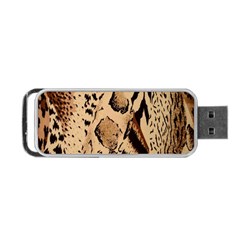 Animal Fabric Patterns Portable Usb Flash (one Side) by Sapixe