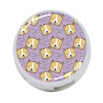 Dog Pattern 4-Port USB Hub (One Side) Front